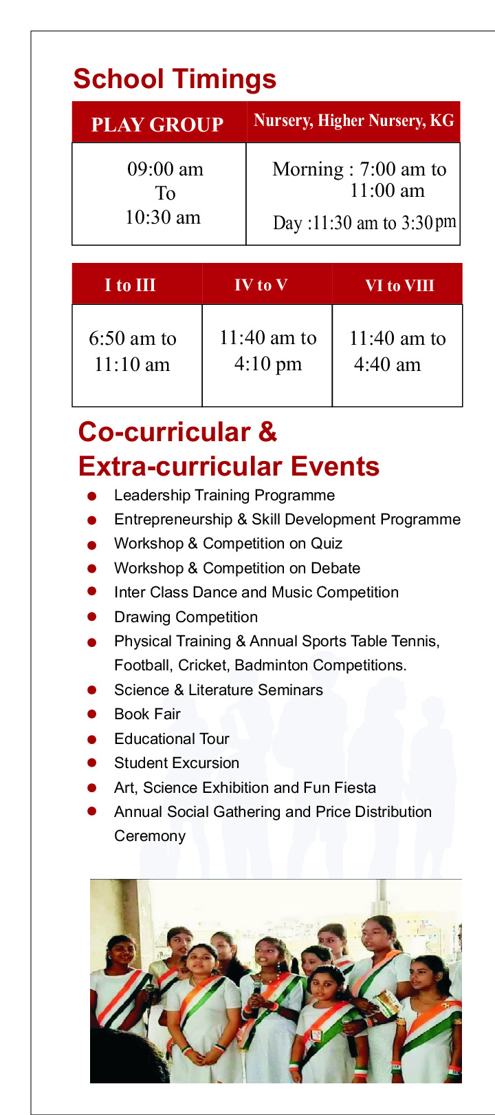 Brochure section 1